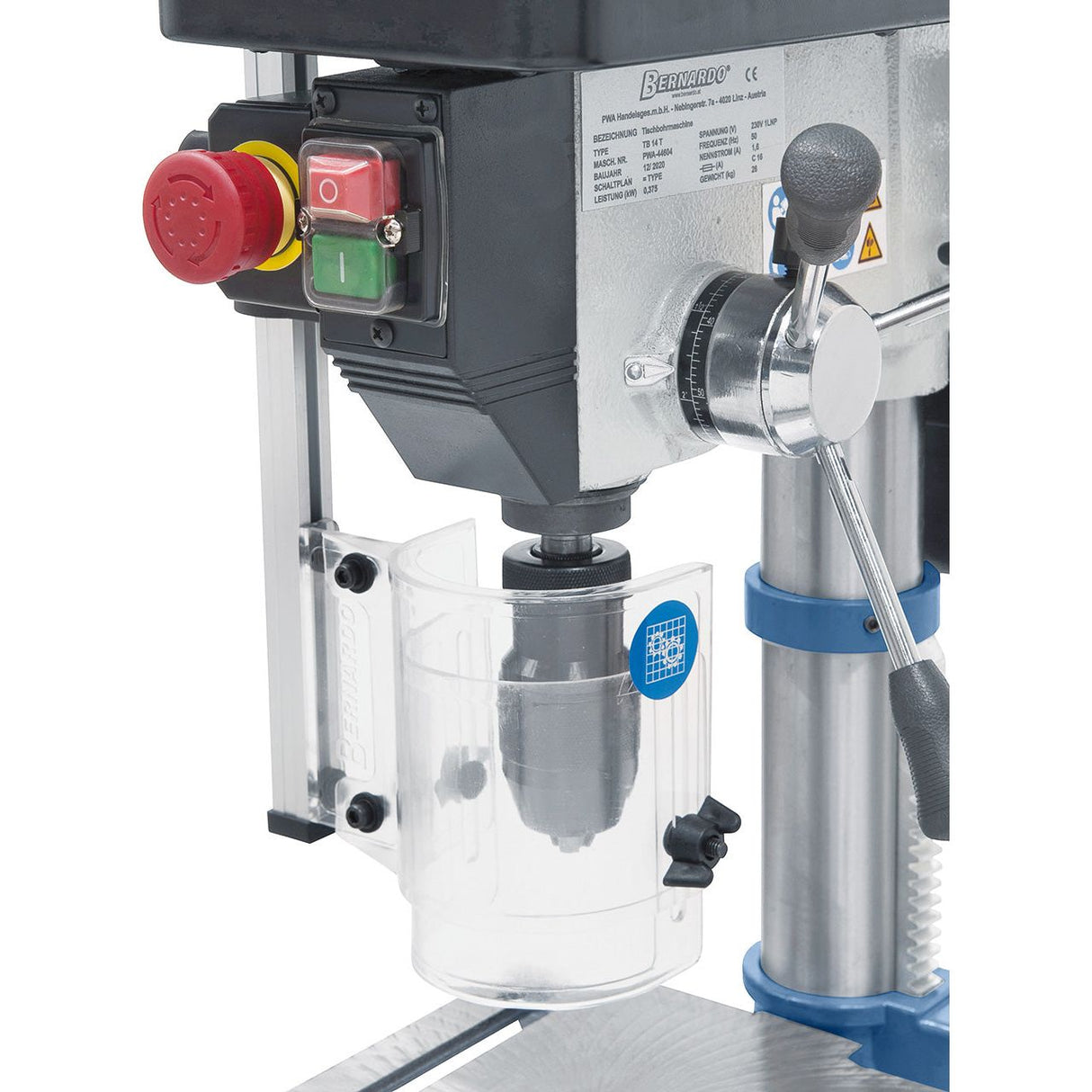 BERNARDO Tischbohrmaschine – Modell TB 14 T / 230 V