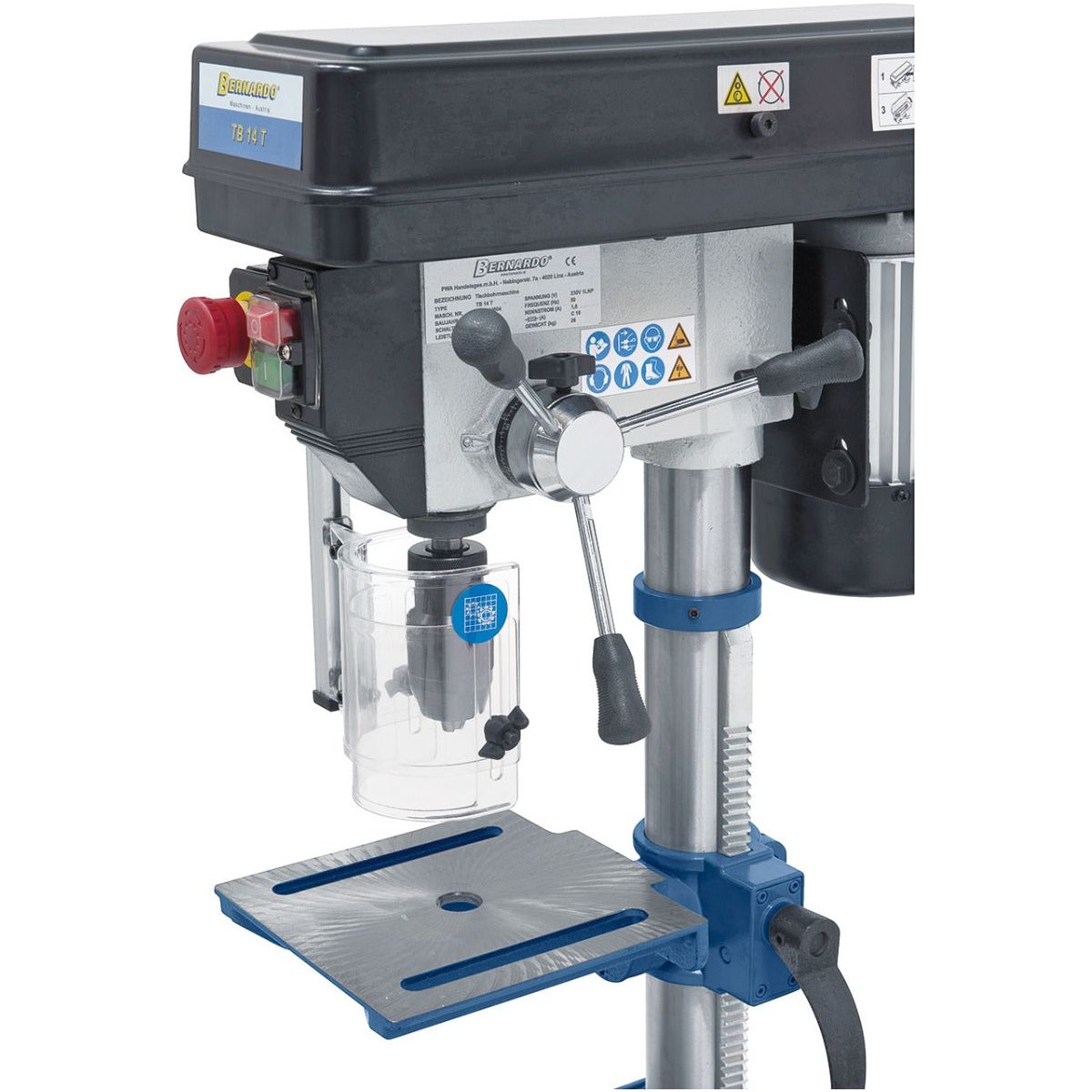 BERNARDO Tischbohrmaschine – Modell TB 14 T / 230 V