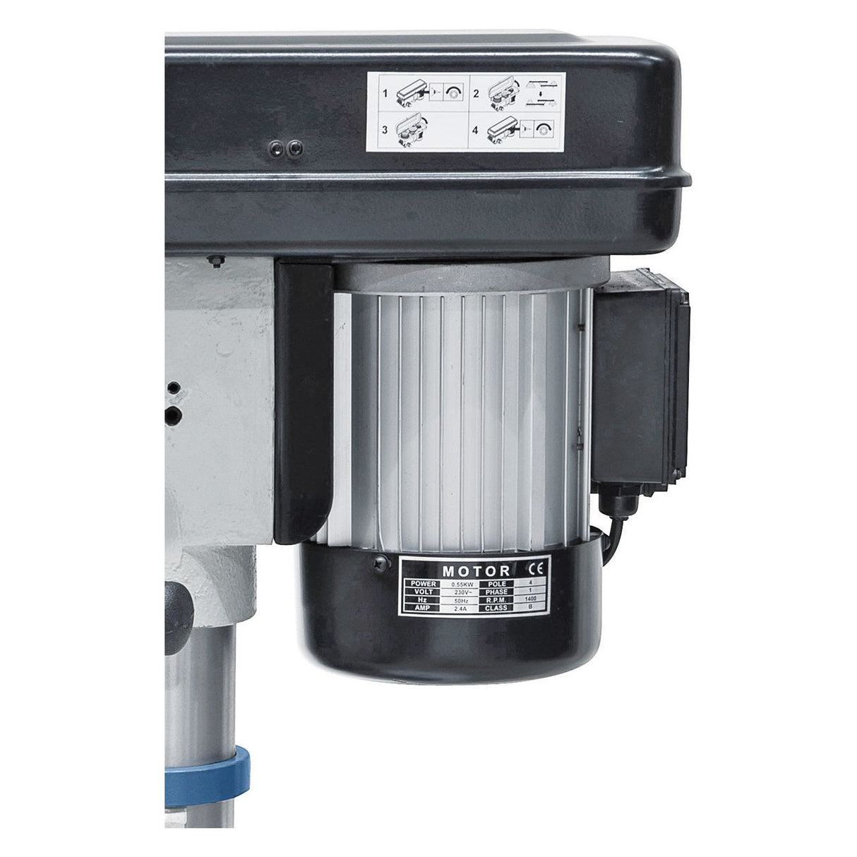 BERNARDO Tischbohrmaschine – Modell TB 20 T - 230 V