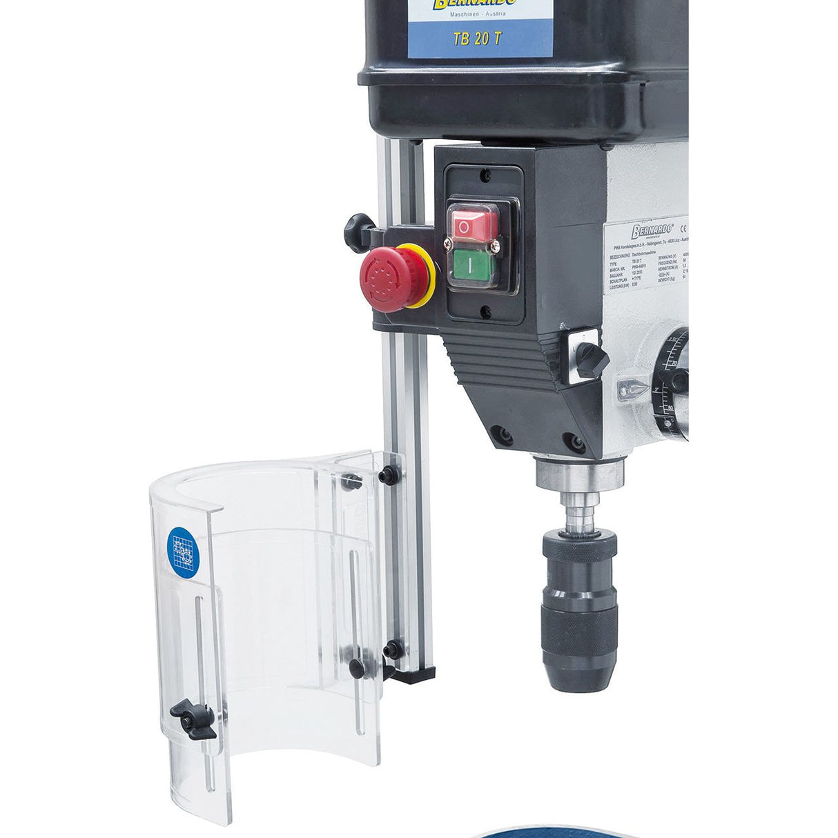 BERNARDO Tischbohrmaschine – Modell TB 20 T - 400 V