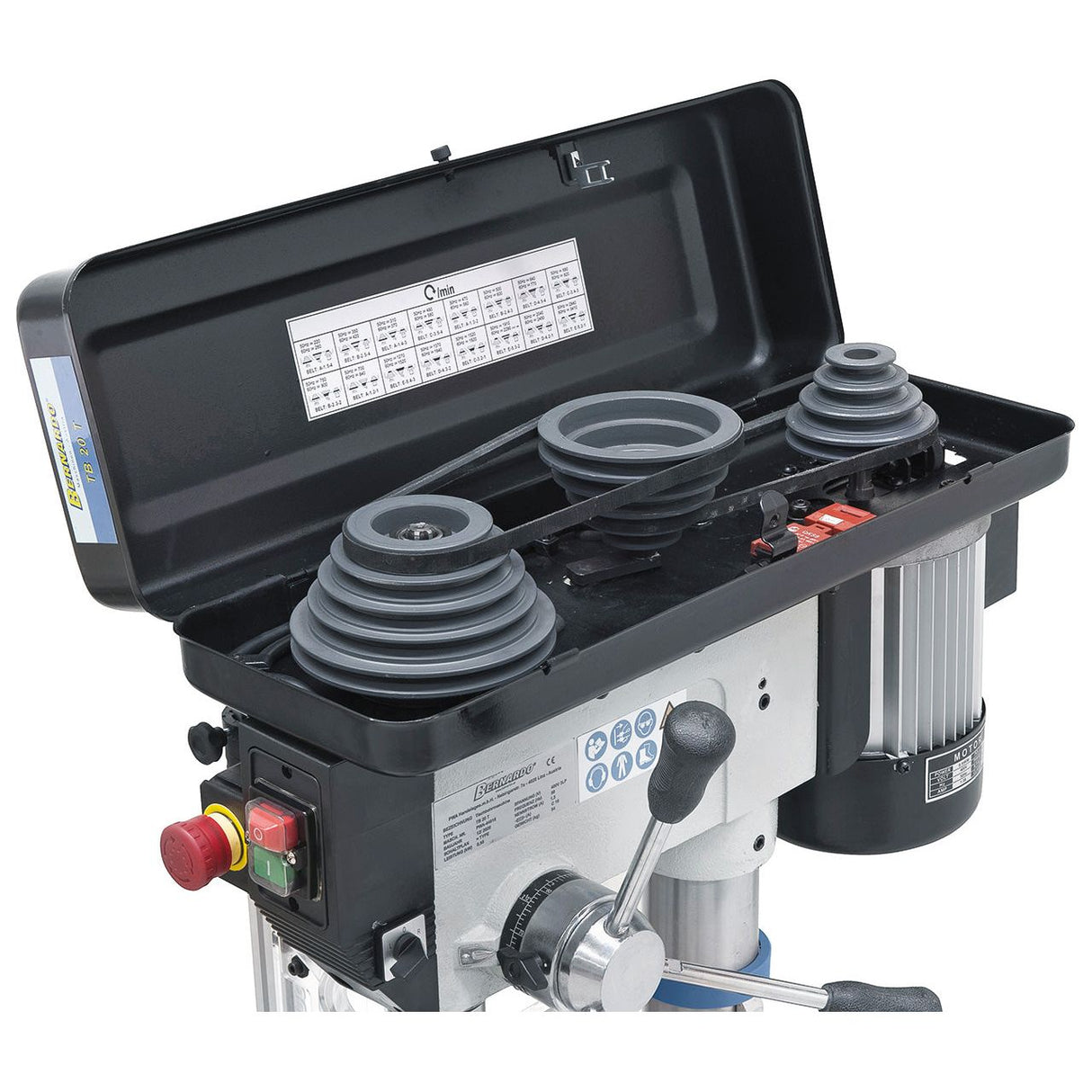 BERNARDO Tischbohrmaschine – Modell TB 20 T - 400 V