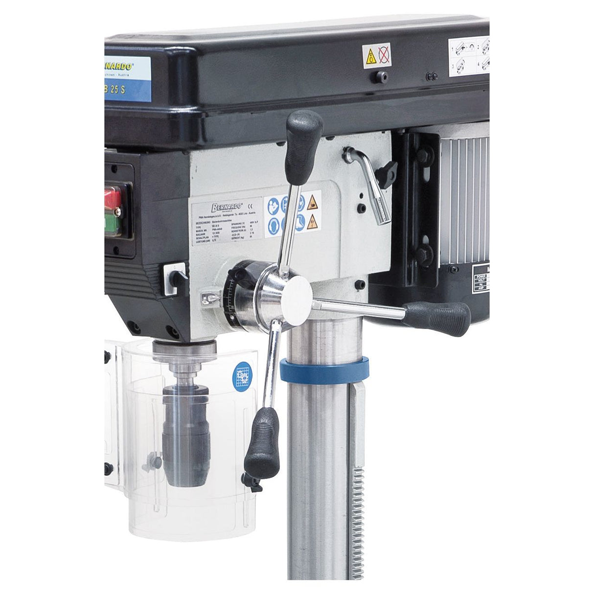 BERNARDO Säulenbohrmaschine mit Keilriemenantrieb – Modell SB 25 S / 400 V