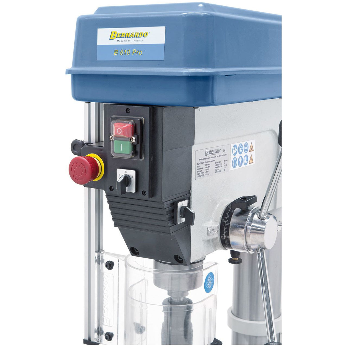 BERNARDO Säulenbohrmaschine mit Keilriemenantrieb – Modell B 610 Pro / 400 V