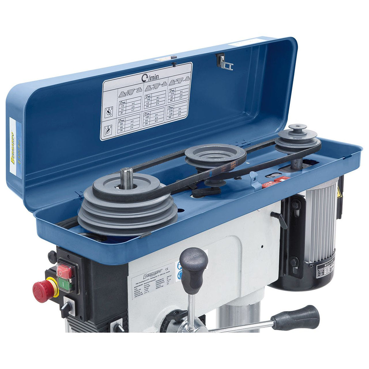 BERNARDO Säulenbohrmaschine mit Keilriemenantrieb – Modell B 610 Pro / 400 V