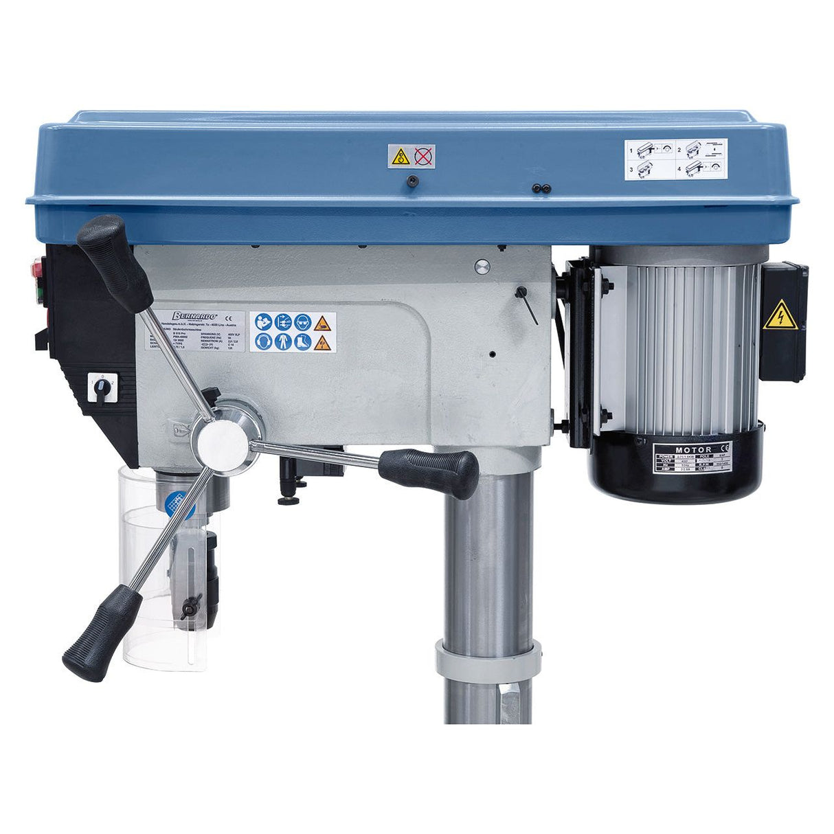 BERNARDO Säulenbohrmaschine mit Keilriemenantrieb – Modell B 610 Pro / 400 V