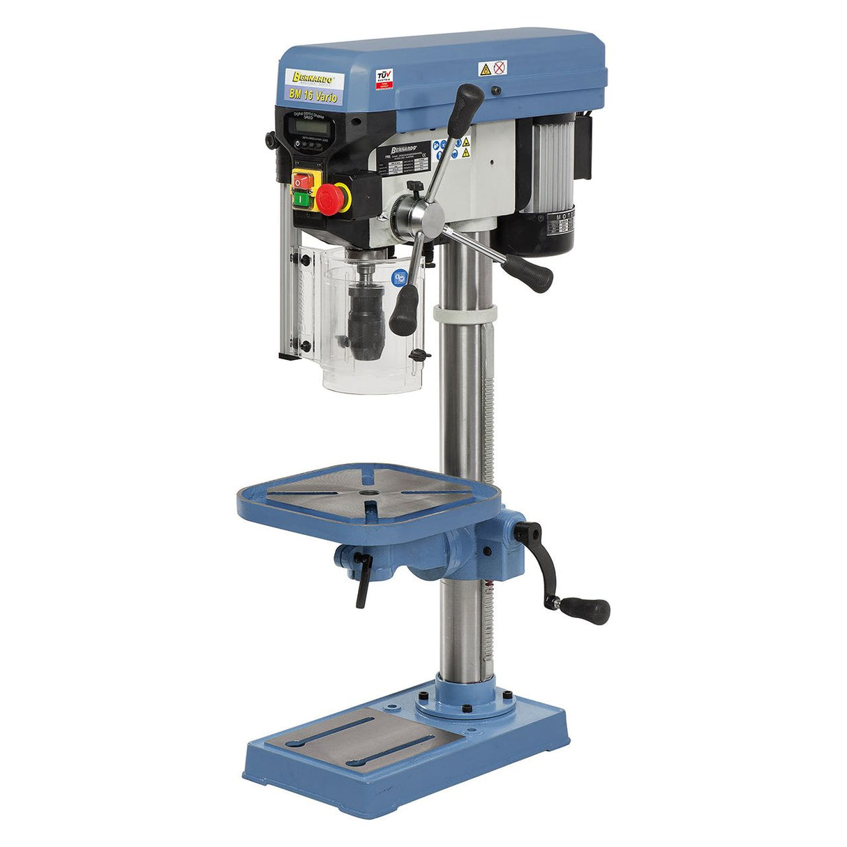 BERNARDO Vario-Tisch- und Säulenbohrmaschine – Modell BM 16 Vario - 230 V