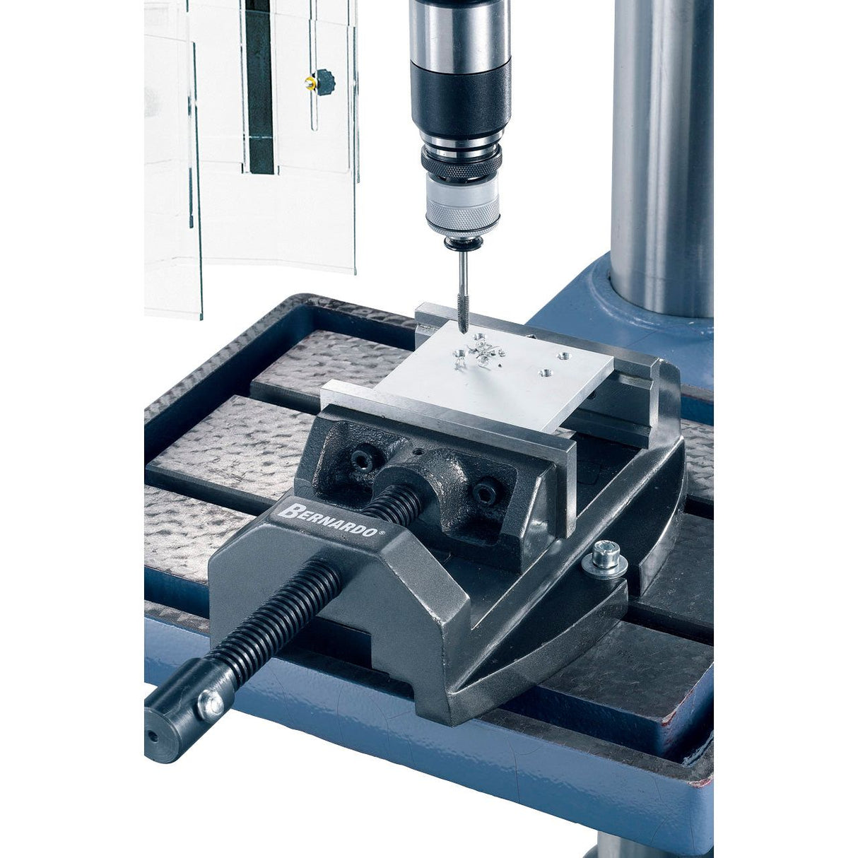 BERNARDO Vario-Tisch- und Säulenbohrmaschine – Modell SB 30 Profi