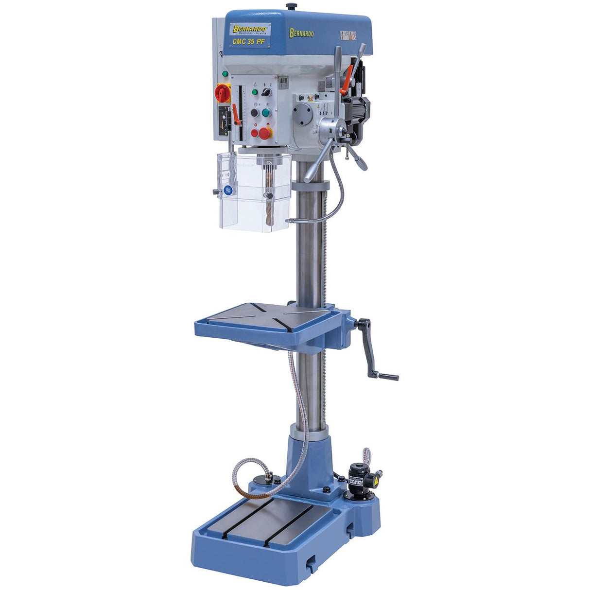 BERNARDO Säulenbohrmaschine mit Keilriemenantrieb – Modell DMC 35 PF