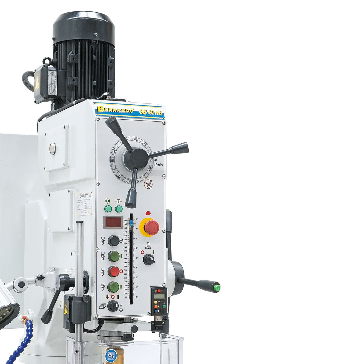 BERNARDO Getriebe-Tisch- und Säulenbohrmaschine – Modell GB 40 HS
