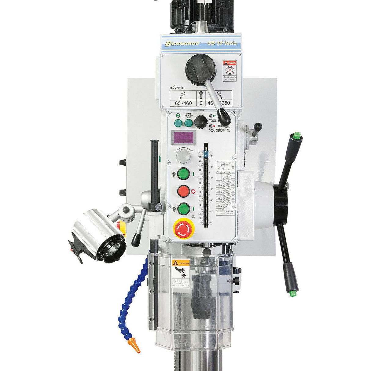 BERNARDO Getriebebohrmaschine mit stufenloser Drehzahl – Modell GB 35 Vario