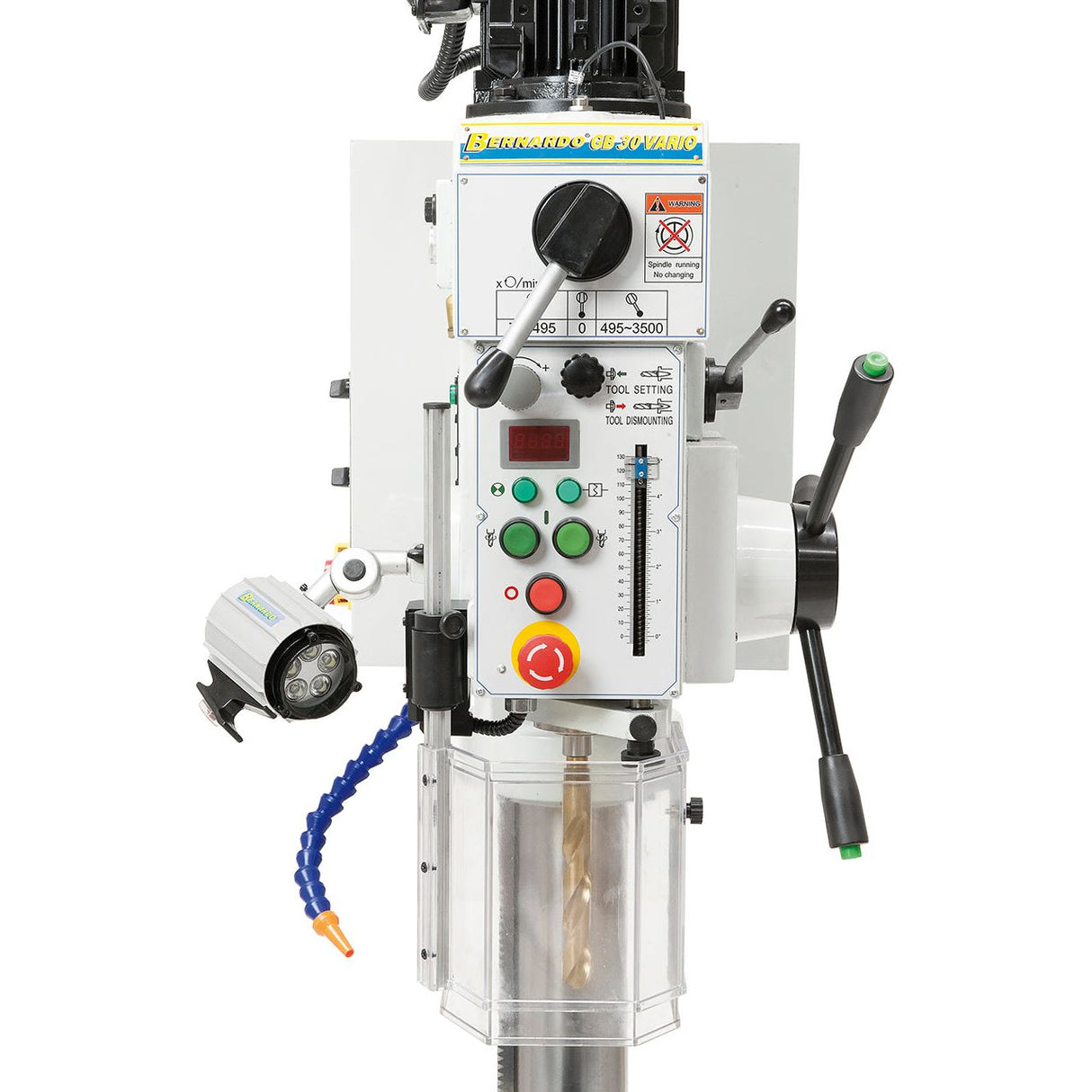 BERNARDO Getriebebohrmaschine mit stufenloser Drehzahl – Modell GB 30 Vario