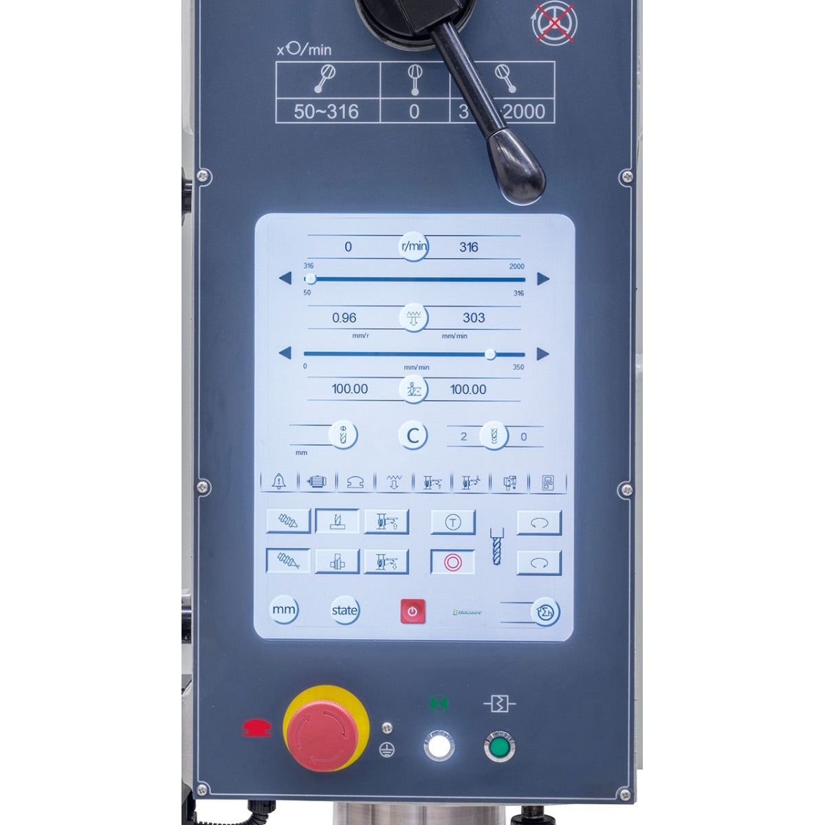 BERNARDO Getriebebohrmaschine mit stufenloser Drehzahl – Modell GB 65 NC Vario