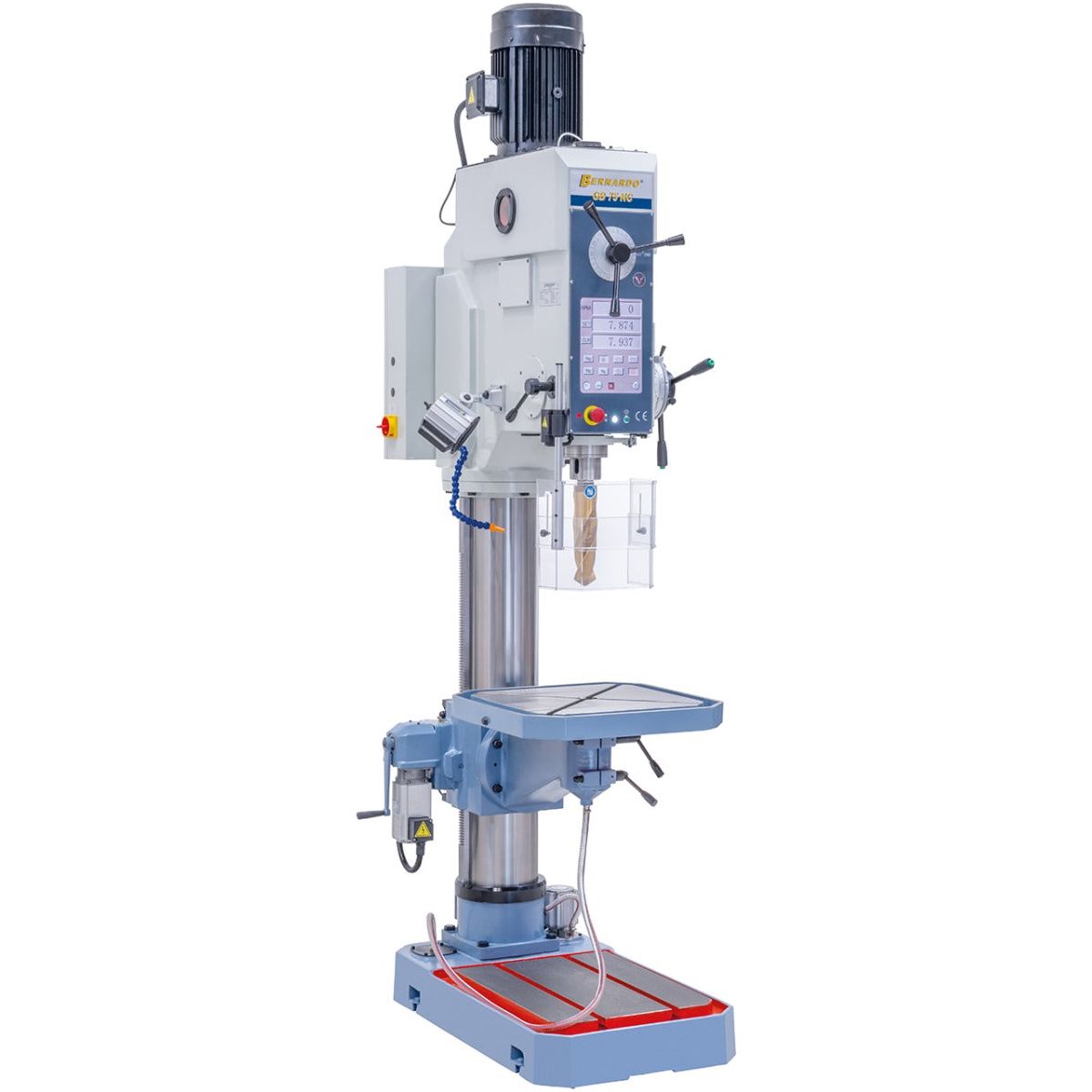 BERNARDO Getriebe-Tisch- und Säulenbohrmaschine – Modell GB 75 NC