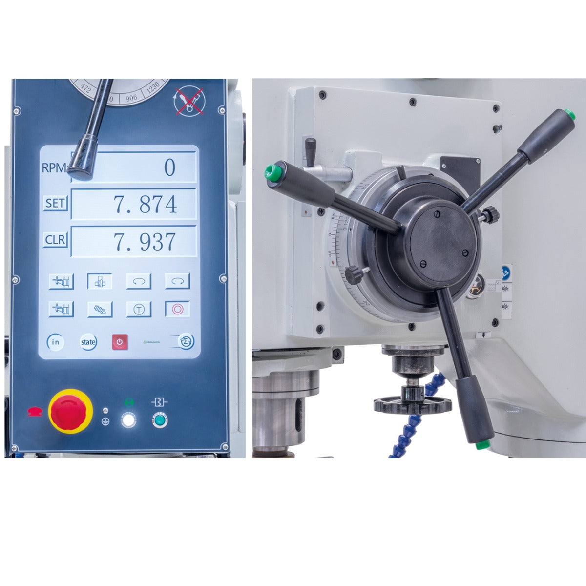 BERNARDO Getriebe-Tisch- und Säulenbohrmaschine – Modell GB 75 NC