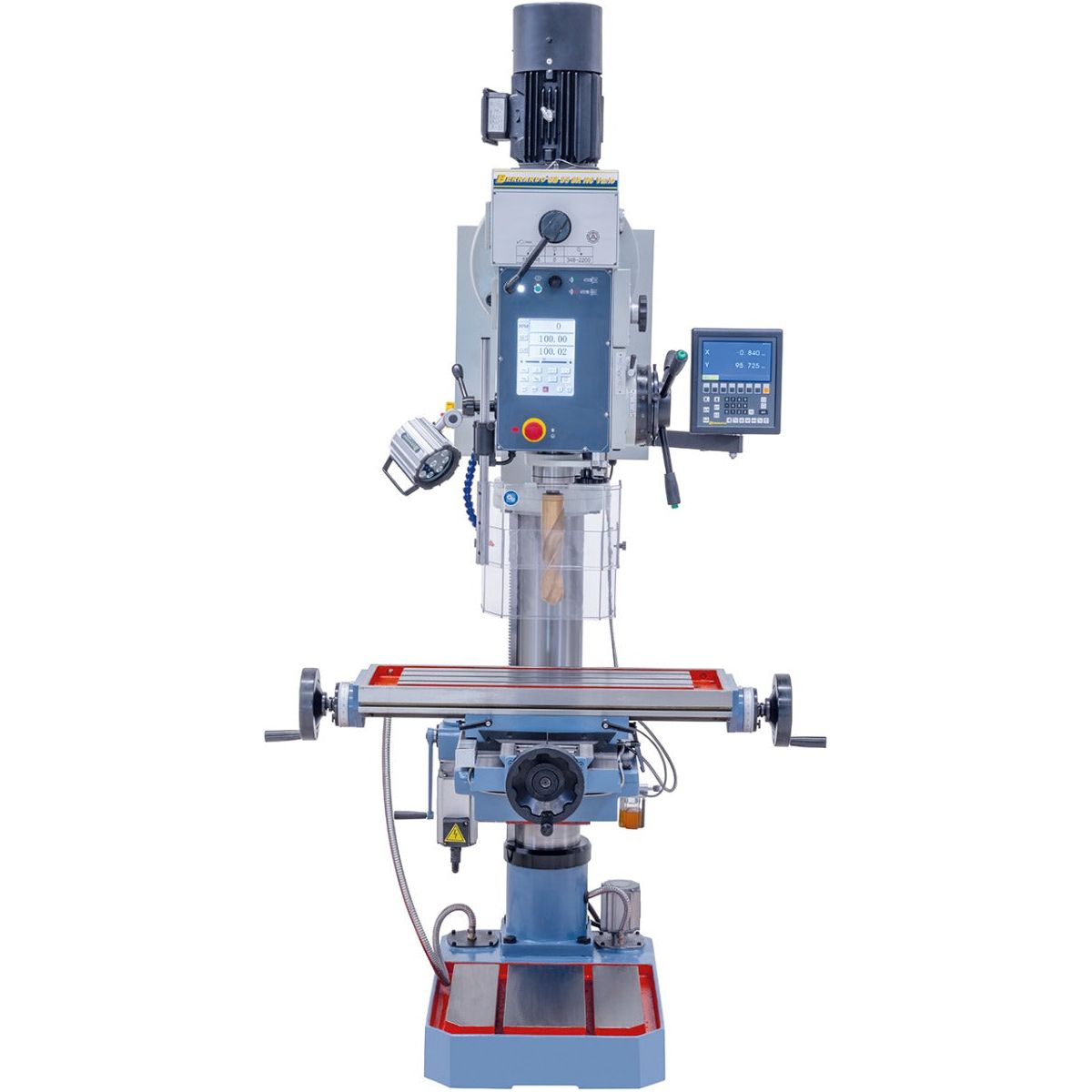 BERNARDO Getriebebohrmaschine mit stufenloser Drehzahl – Modell GB 55 SK NC Vario mit Kreuztisch *