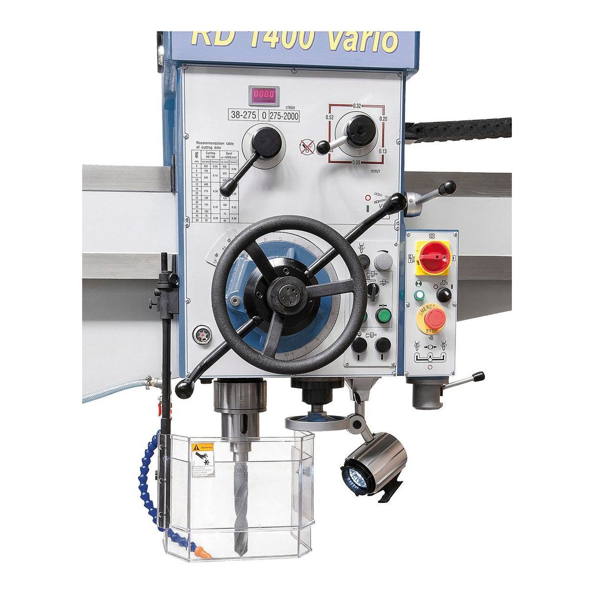 BERNARDO Radial- und Schnellradialbohrmaschine – Modell RD 1400 x 50 Vario