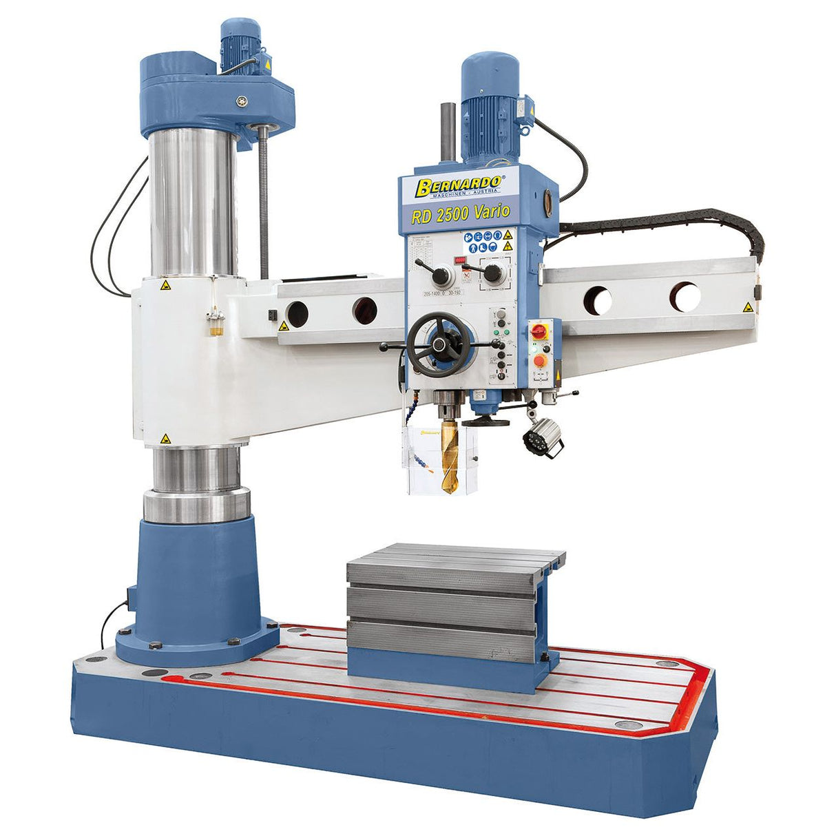 BERNARDO Radial- und Schnellradialbohrmaschine – Modell RD 2500 x 80 Vario