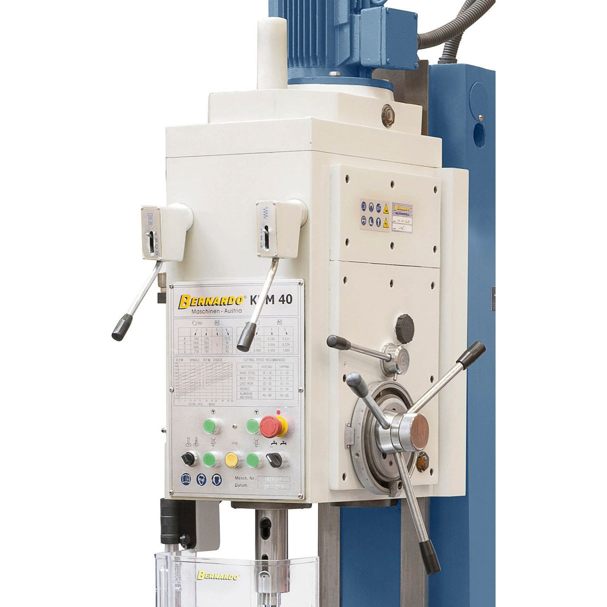 BERNARDO Kastenständerbohrmaschine – Modell KBM 40