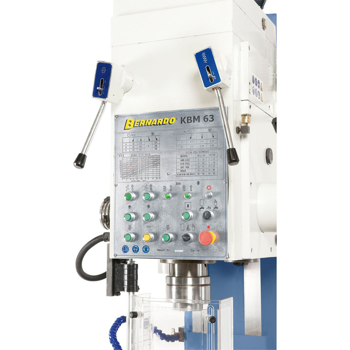 BERNARDO Kastenständerbohrmaschine – Modell KBM 63
