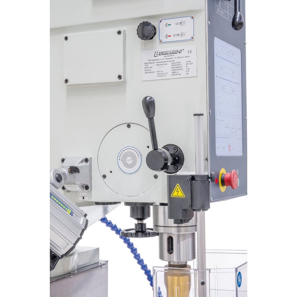 BERNARDO Kastenständerbohrmaschine – Modell KBM 65 NC Vario