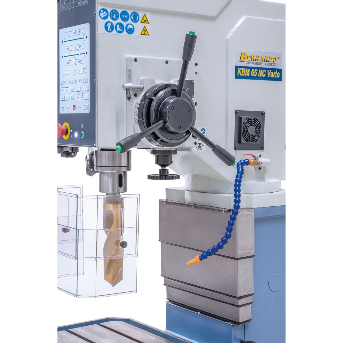 BERNARDO Kastenständerbohrmaschine – Modell KBM 65 NC Vario