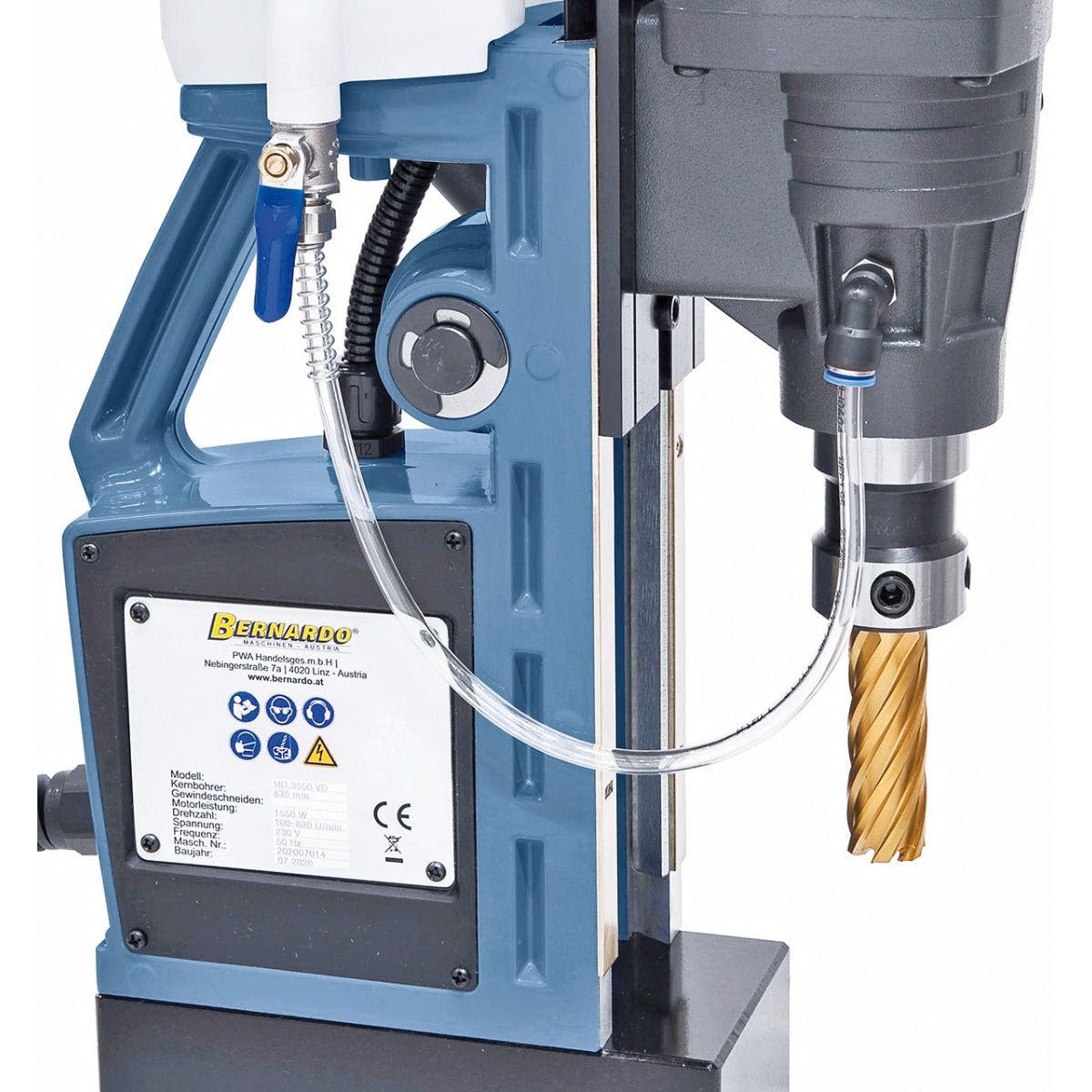 BERNARDO Magnet-Kernbohrmaschine – Modell MD 3550 VD