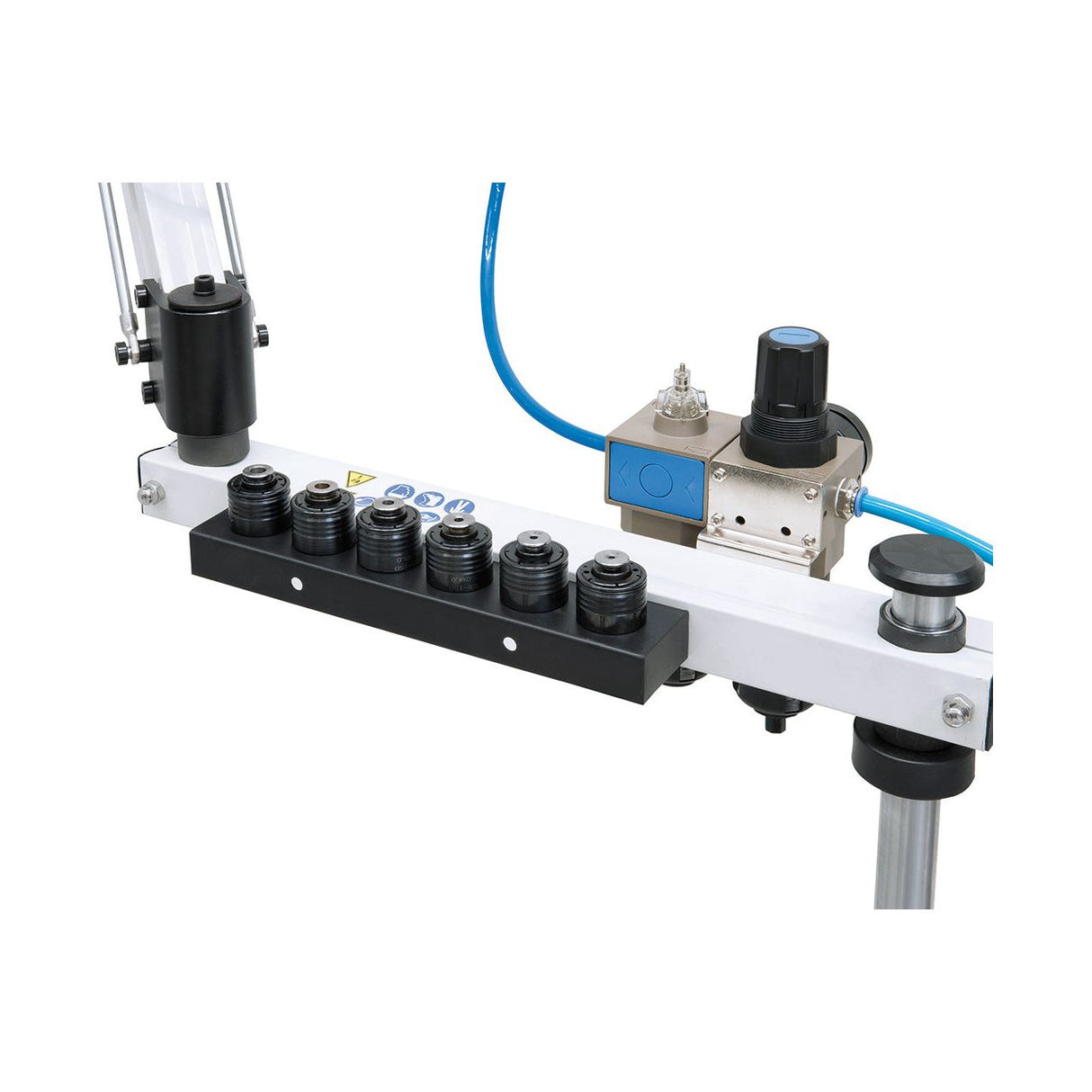 BERNARDO Pneumatische Gewindeschneidmaschine – Modell TM 12 P / R 1000