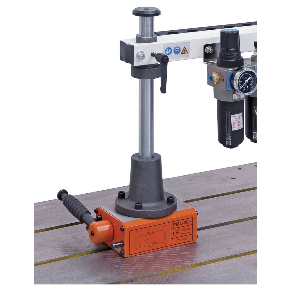 BERNARDO Pneumatische Gewindeschneidmaschine – Modell TM 12 P / R 1000