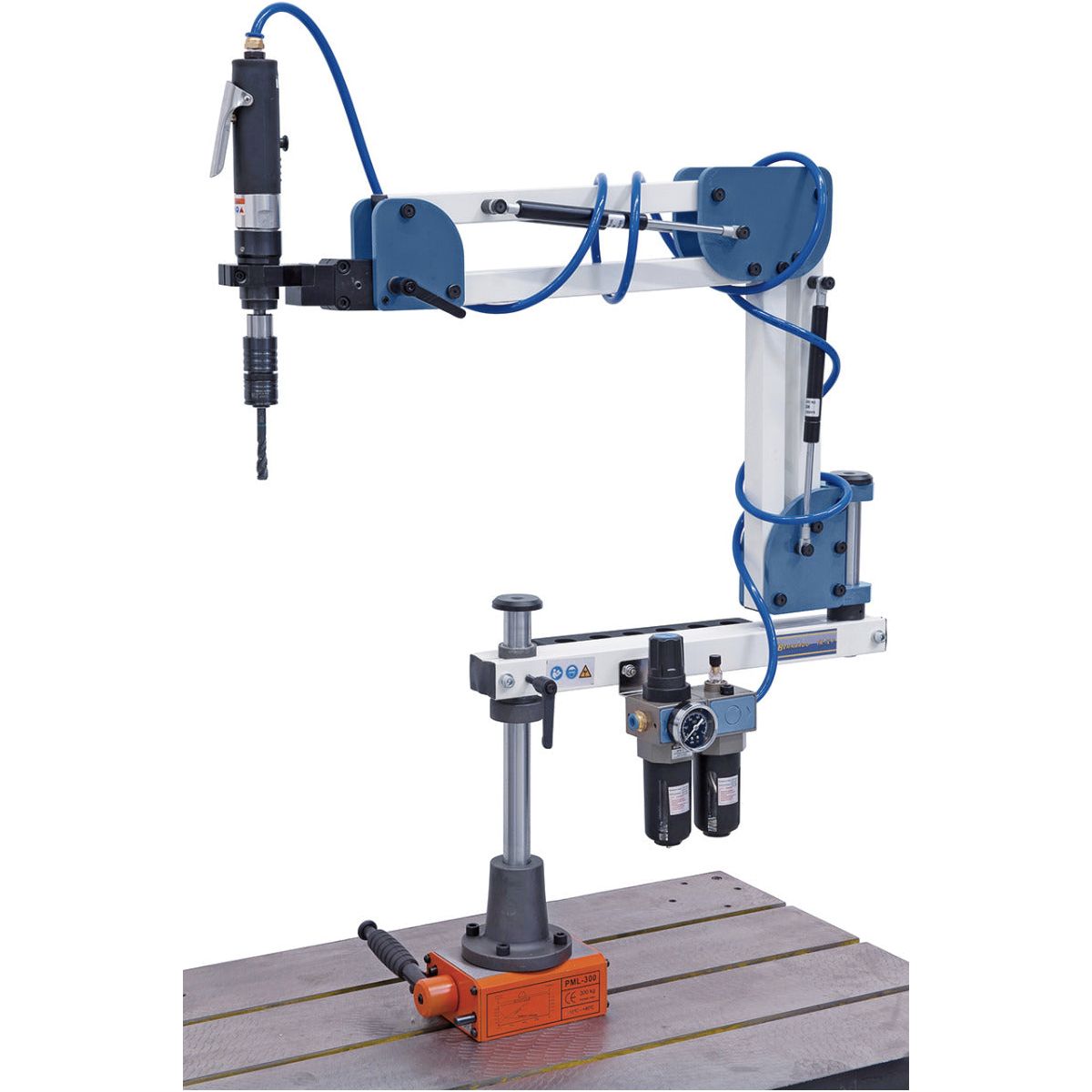 BERNARDO Pneumatische Gewindeschneidmaschine – Modell TM 16 P / R 1500