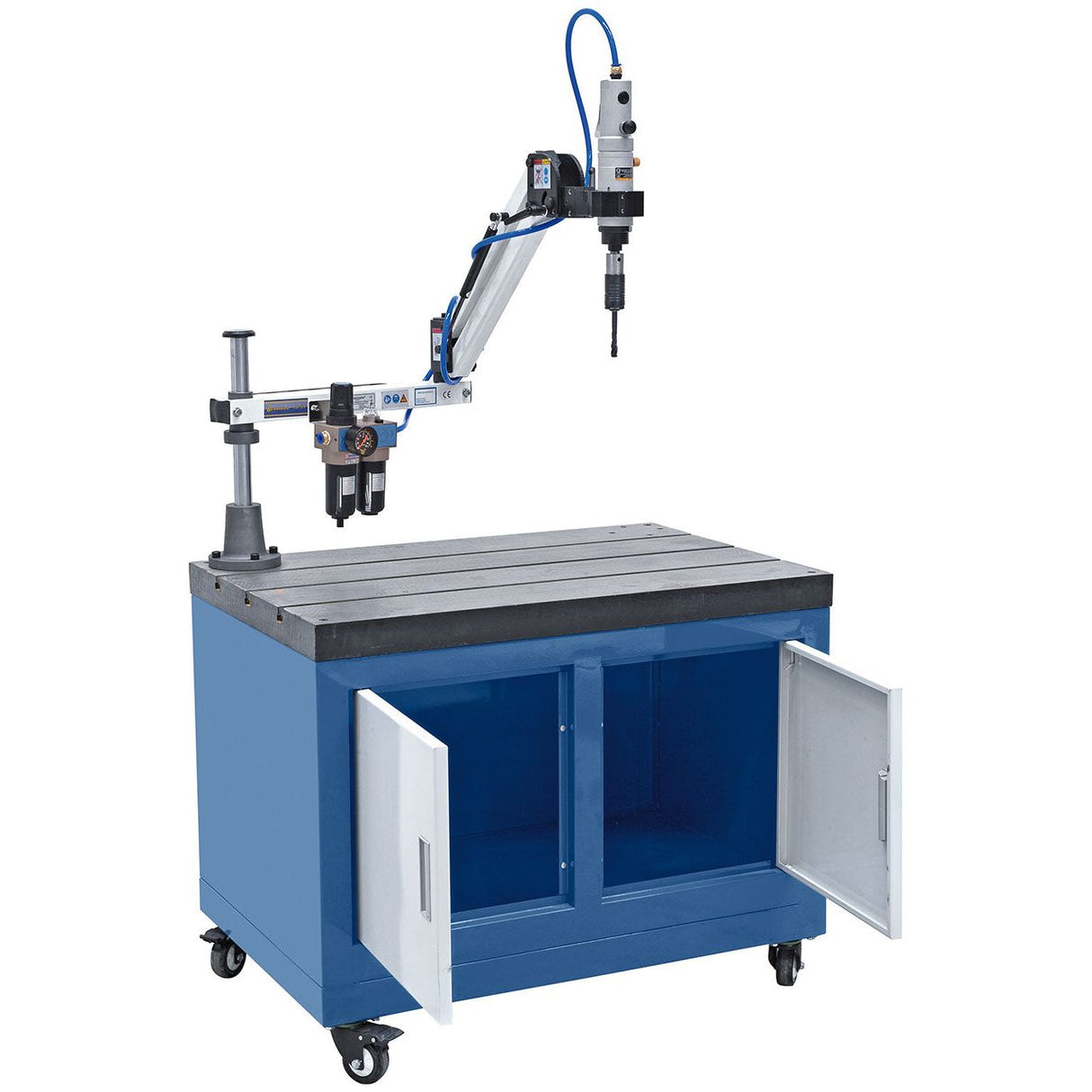 BERNARDO Pneumatische Gewindeschneidmaschine – Modell TM 16 P / R 1000