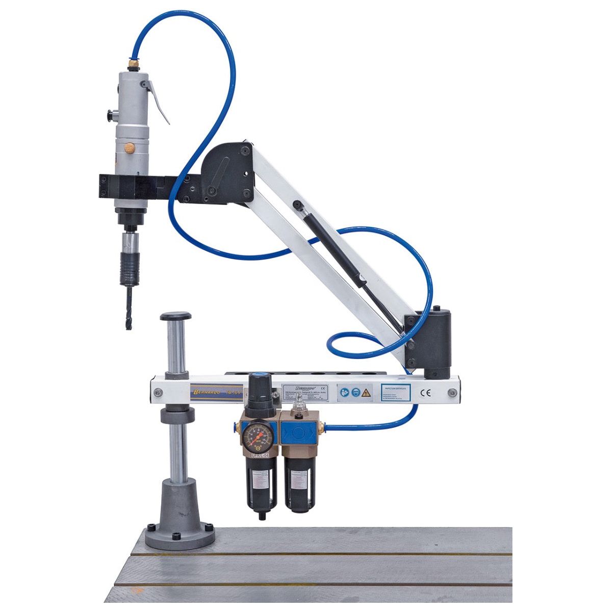 BERNARDO Pneumatische Gewindeschneidmaschine – Modell TM 16 P / R 1000