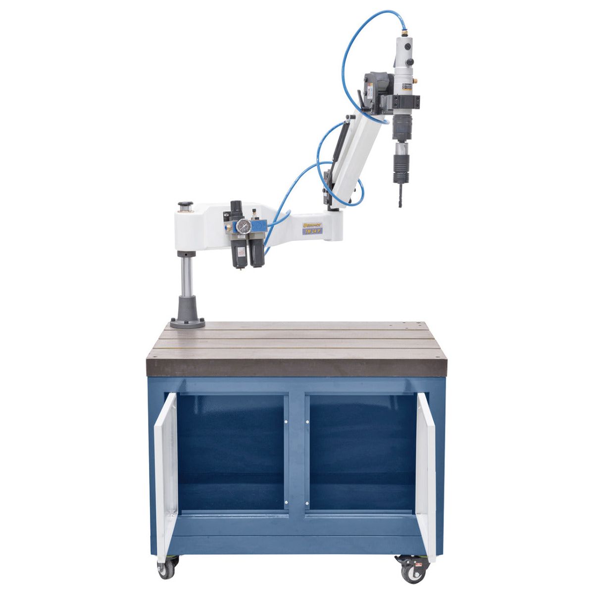 BERNARDO Pneumatische Gewindeschneidmaschine – Modell TM 24 P / R 1100
