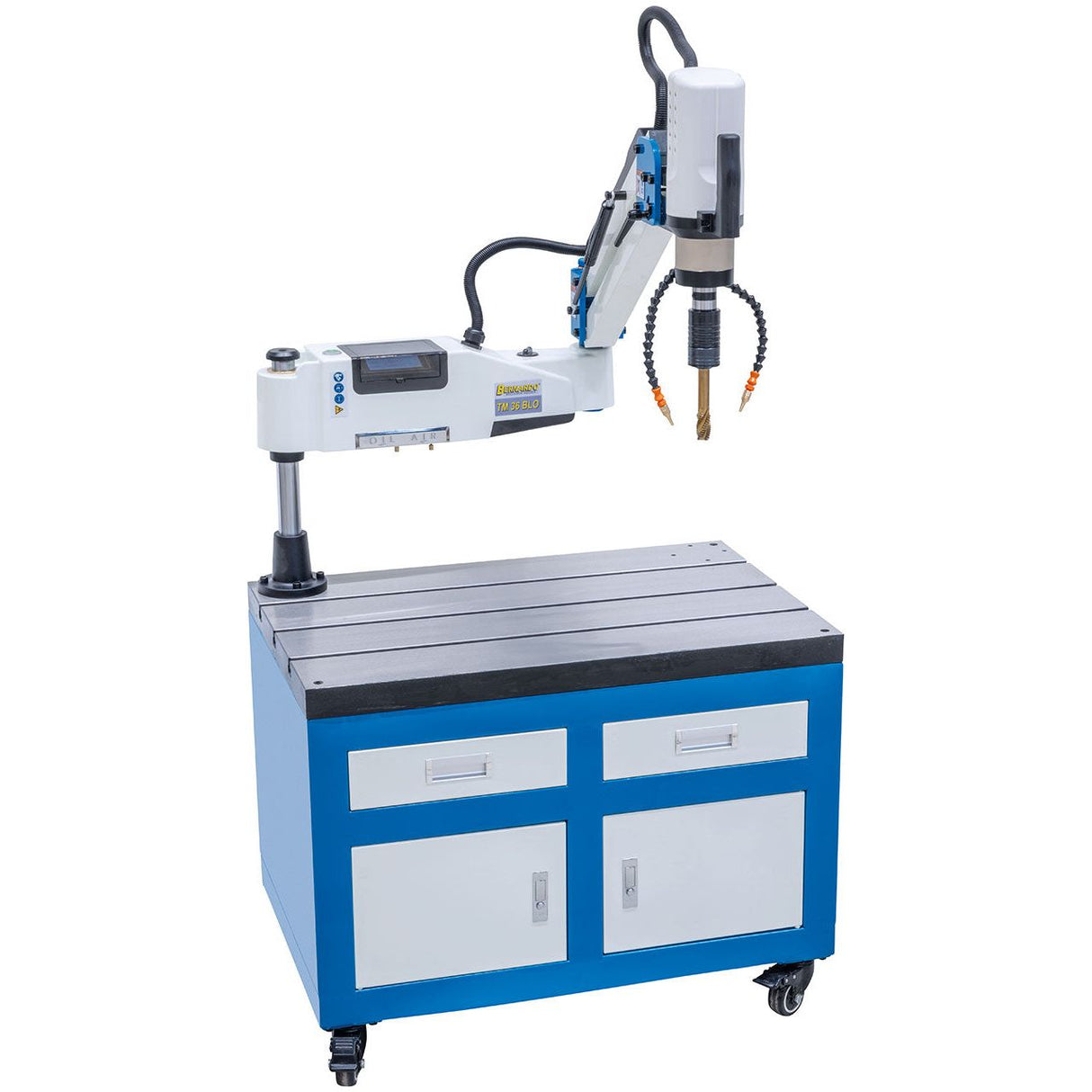 BERNARDO Elektrische Gewindeschneidmaschine – Modell TM 36 BLO / R 1200