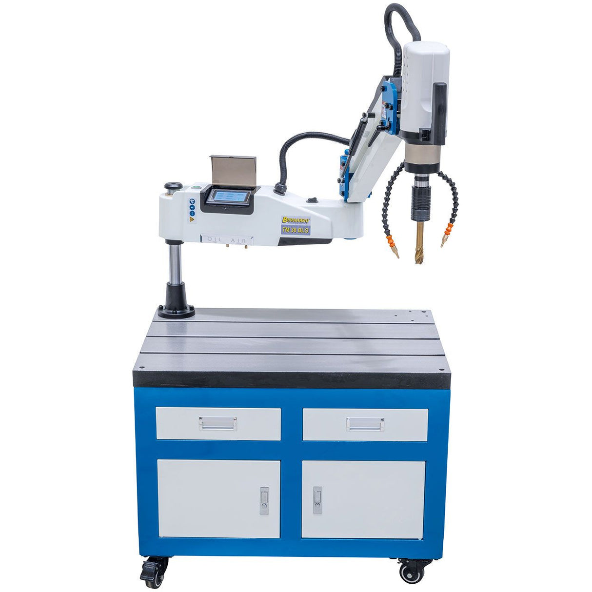 BERNARDO Elektrische Gewindeschneidmaschine – Modell TM 36 BLO / R 1200