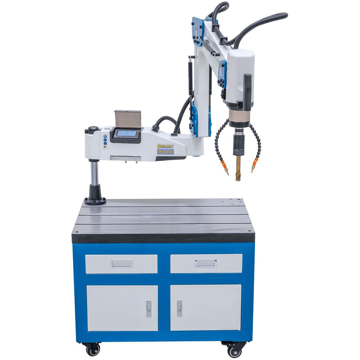 BERNARDO Elektrische Gewindeschneidmaschine – Modell TM 36 BLO / R 1700