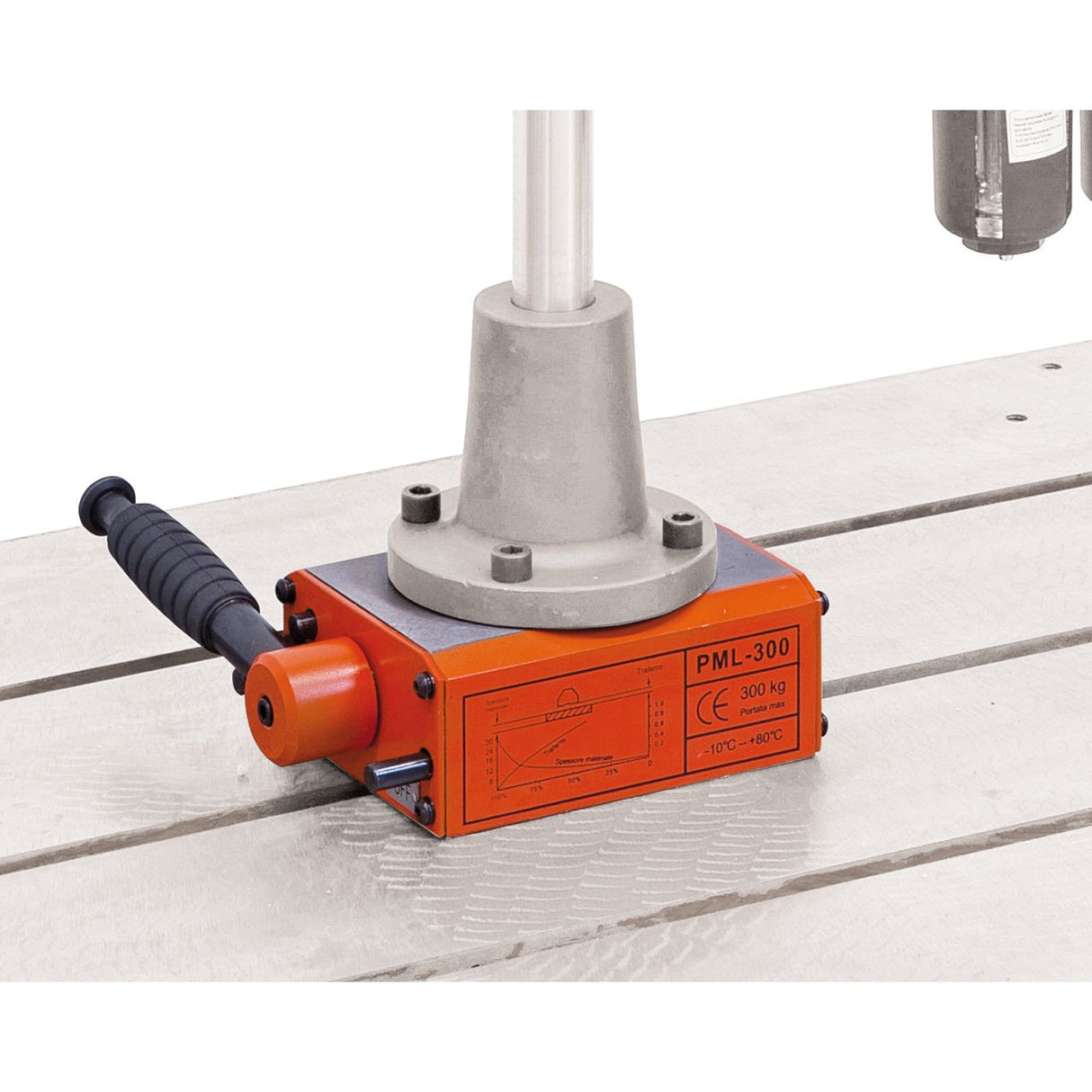 BERNARDO Zubehör für Gewindeschneidmaschine – Modell Magnetfuß f. TM 12 P / TM 16 P / TM 10 BLO / TM 12