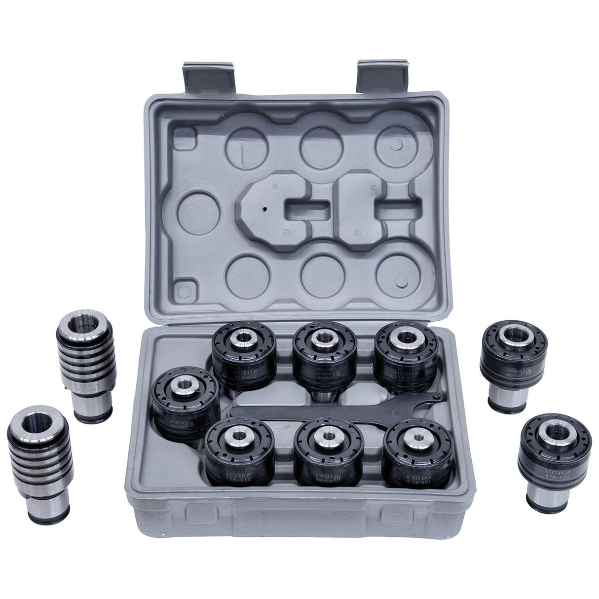 BERNARDO Zubehör für Gewindeschneidmaschine – Modell Schnellwechselfutter-Set M5-6 - M30, GT 24