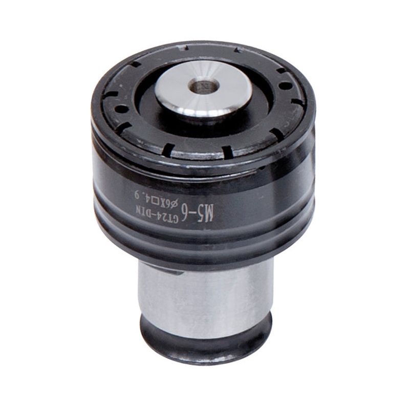 BERNARDO Zubehör für Gewindeschneidmaschine – Modell Schnellwechselfutter 31 mm GT 24, DIN 371, M5-6 (6 x 4,9)