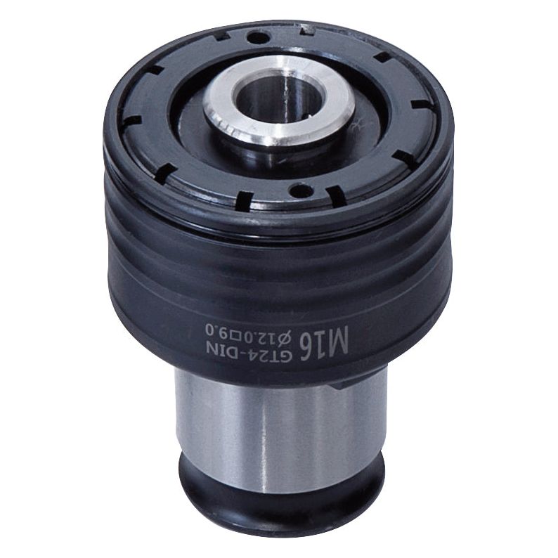 BERNARDO Zubehör für Gewindeschneidmaschine – Modell Schnellwechselfutter 31 mm GT 24, DIN 376, M16 (12 x 9)