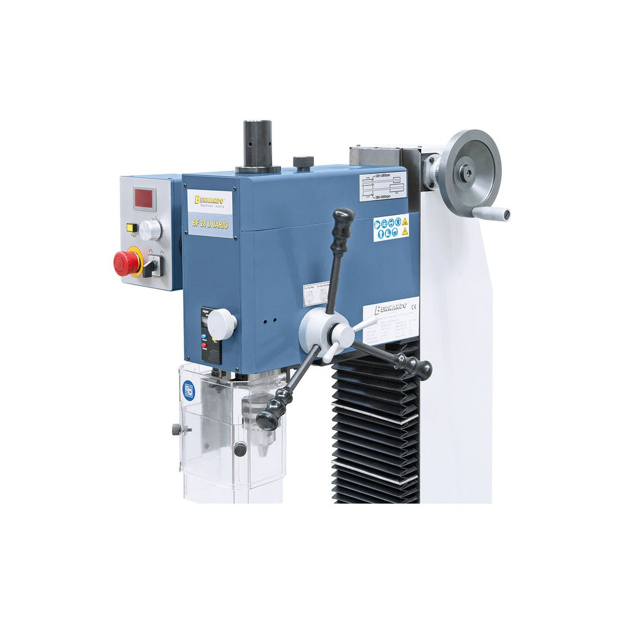 BERNARDO Bohr- und Fräsmaschine – Modell BF 28 L Vario