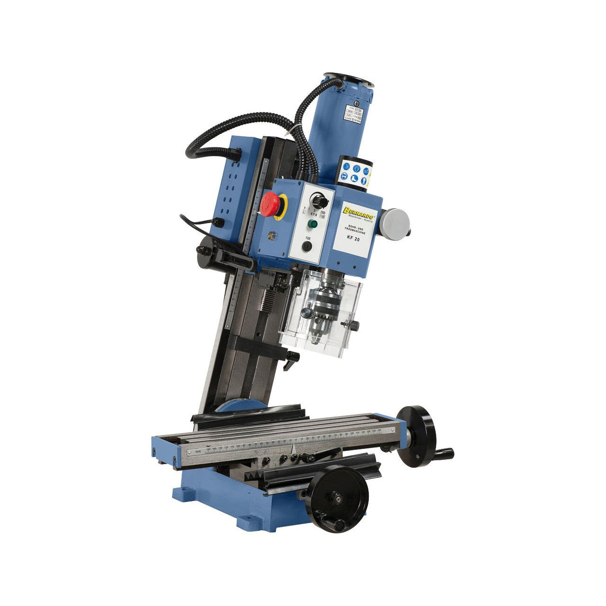 BERNARDO Bohr- und Fräsmaschine – Modell KF 20 / 230 V