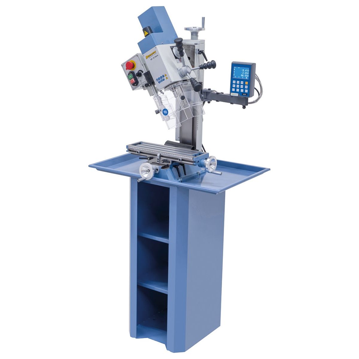 BERNARDO Bohr- und Fräsmaschine – Modell KF 16 Vario inkl. 3-Achs Digitalanzeige DT 40