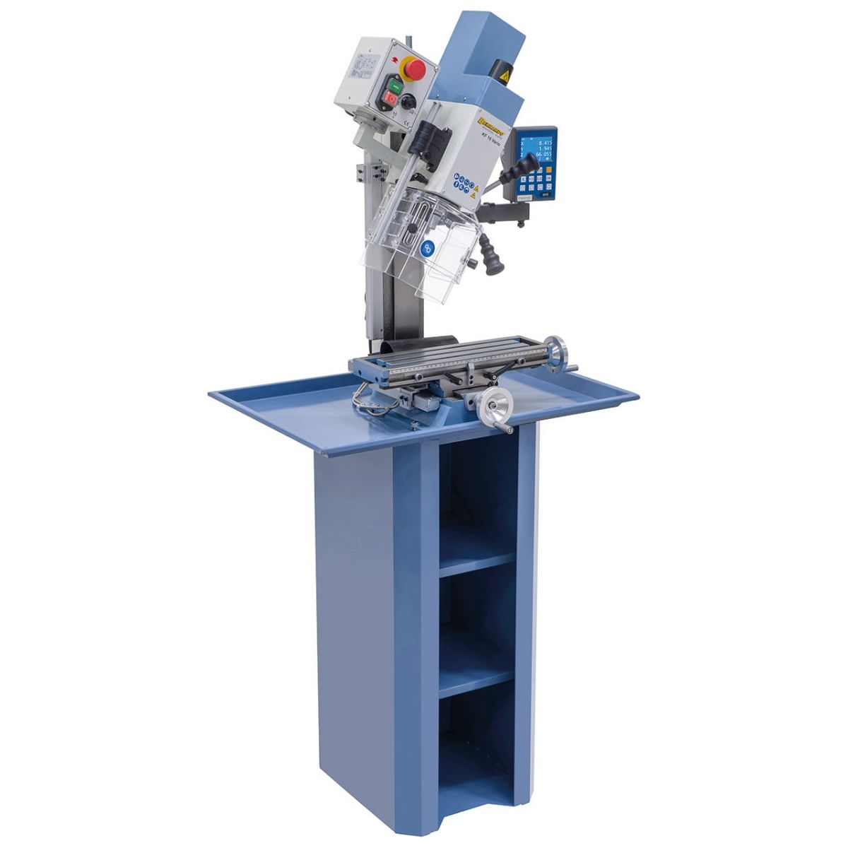 BERNARDO Bohr- und Fräsmaschine – Modell KF 16 Vario inkl. 3-Achs Digitalanzeige DT 40