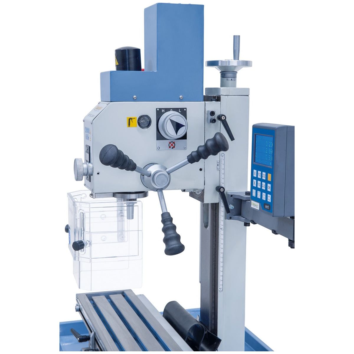 BERNARDO Bohr- und Fräsmaschine – Modell KF 16 L Vario inkl. 3-Achs Digitalanzeige DT 40