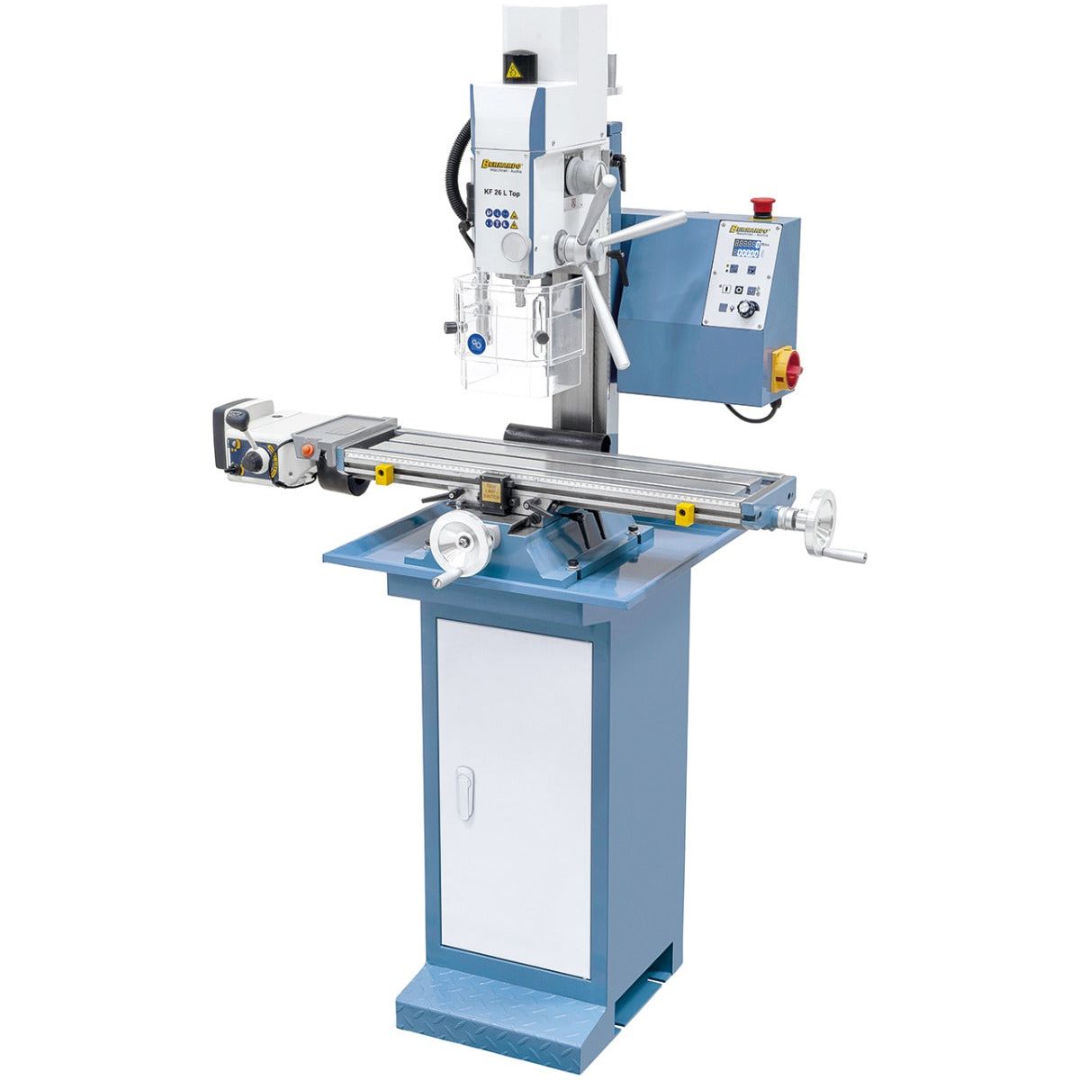 BERNARDO Bohr- und Fräsmaschine – Modell KF 26 L Top mit Vorschub