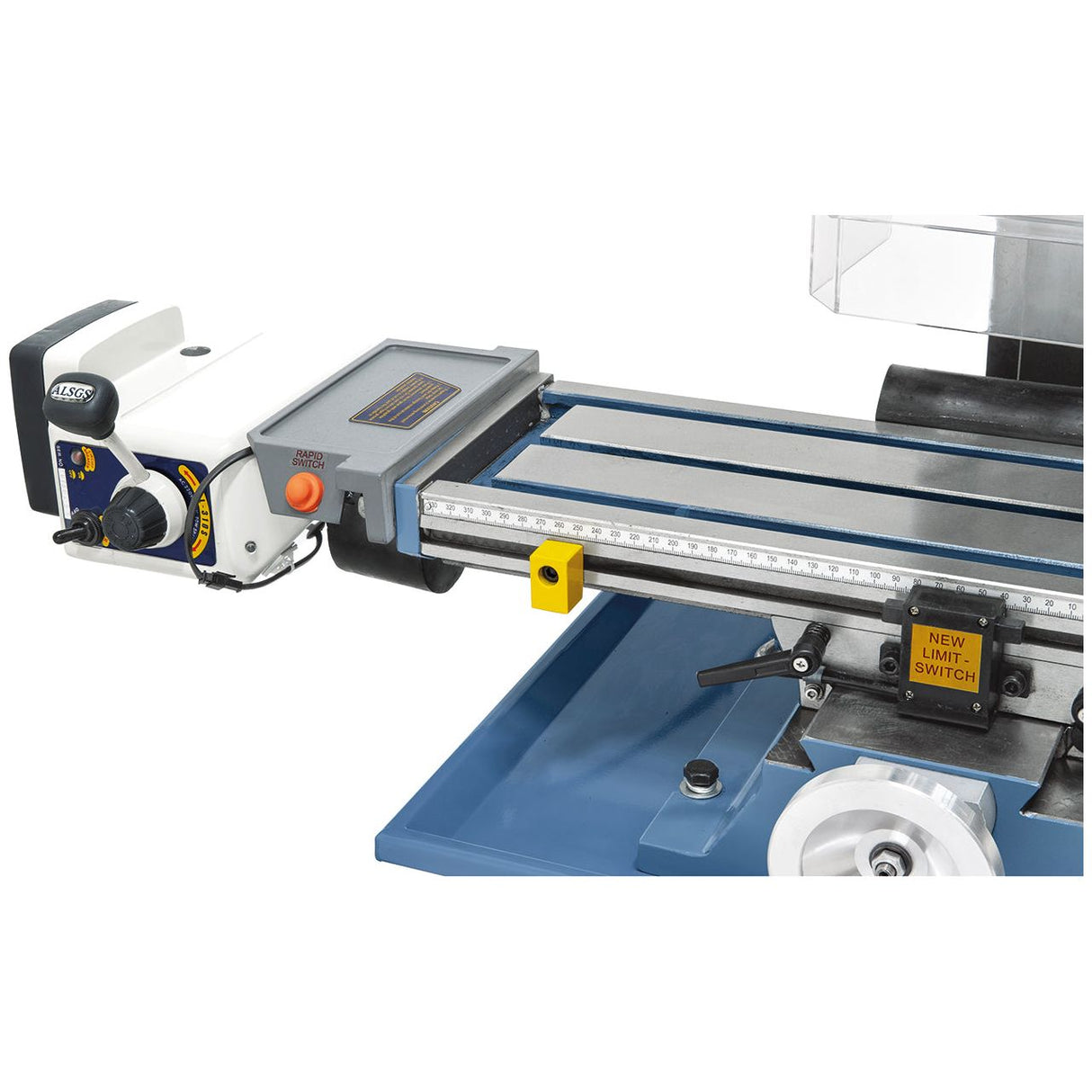 BERNARDO Bohr- und Fräsmaschine – Modell KF 26 L Top mit Vorschub