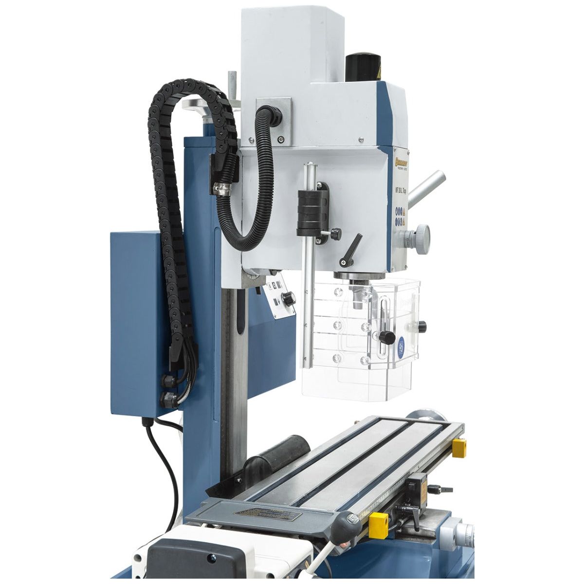 BERNARDO Bohr- und Fräsmaschine – Modell KF 26 L Top mit Vorschub