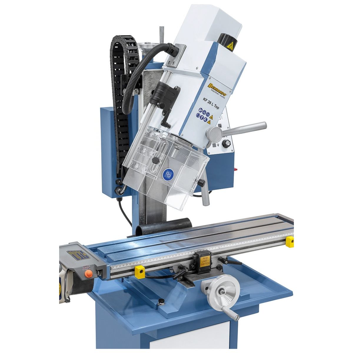 BERNARDO Bohr- und Fräsmaschine – Modell KF 26 L Top mit Vorschub