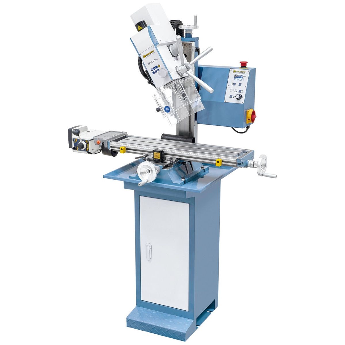 BERNARDO Bohr- und Fräsmaschine – Modell KF 26 L Top mit Vorschub