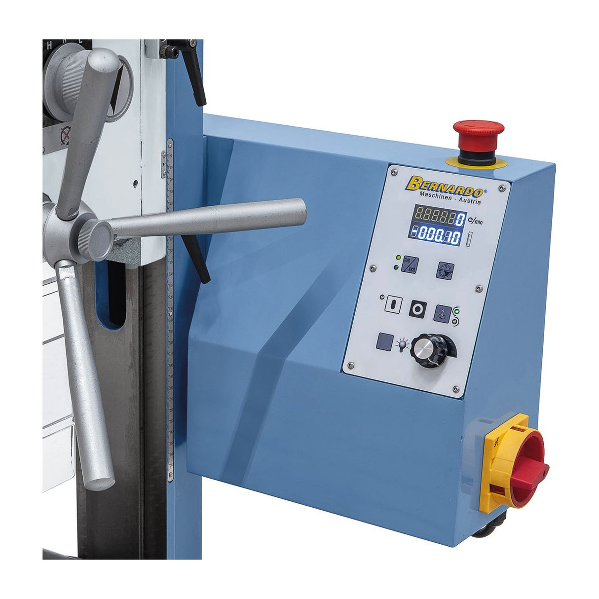 BERNARDO Bohr- und Fräsmaschine – Modell KF 26 L Top mit Vorschub